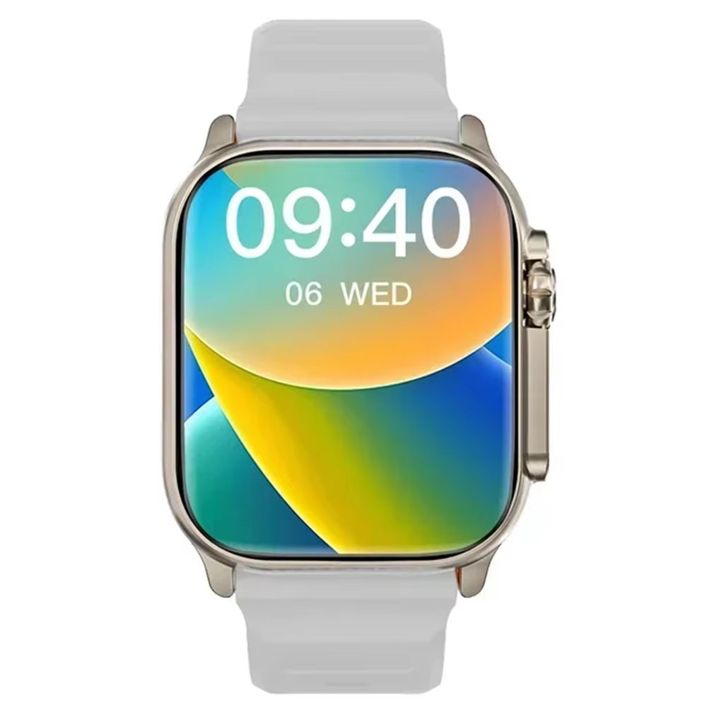 T900 Ultra Smartwatch with Bluetooth Communication, Message Alerts, Heart Rate Monitoring, and Sports Tracking for Android and iOS - Unisex Design