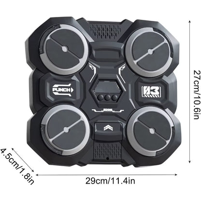 Bluetooth-Compatible Smart Music Boxing Machine for Children - Wall Mounted