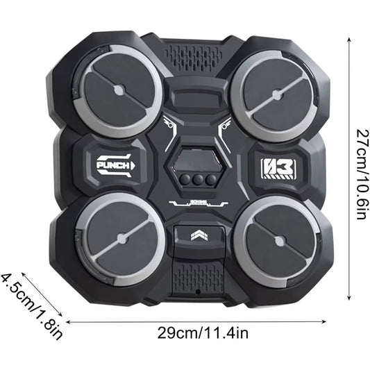 Bluetooth-Compatible Smart Music Boxing Machine for Children - Wall Mounted
