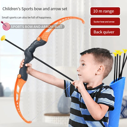 52cm Recurve Bow and Arrow Set for Children - Outdoor Archery Practice Toy with Target, Ideal Gift for Boys and Kids